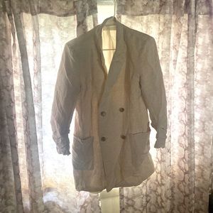 Astr the Label cream linen  jacket / dress